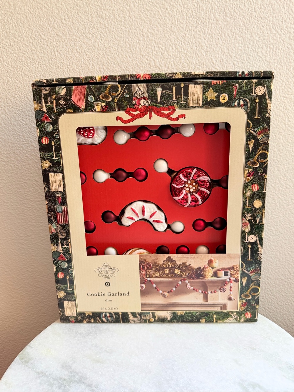 Cookie Garland NIB 5-foot-long garland by John Derian Target holiday collection